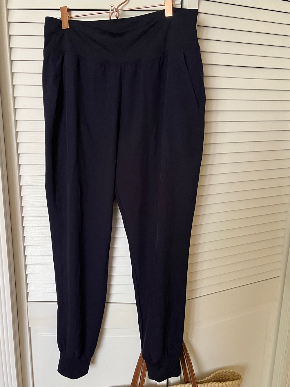 DSG Black High-Waist Jogger Pants